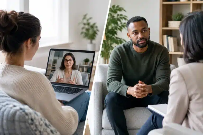 Online Versus In Person Therapy: Which Fits?